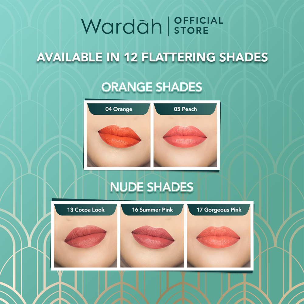 Wardah Exclusive Matte Lipstick 02 Magenta *