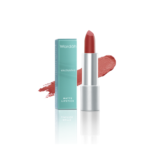 Wardah Exclusive Matte Lipstick 03 Red * Wardah Exclusive Matte Lipstick 03 Red *