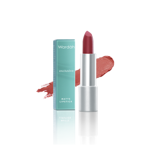Wardah Exclusive Matte Lipstick 12 Maroon * Wardah Exclusive Matte Lipstick 12 Maroon *