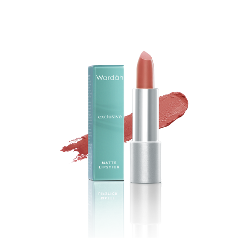 Wardah Exclusive Matte Lipstick 17 Gorgeous Pink * Wardah Exclusive Matte Lipstick 17 Gorgeous Pink *