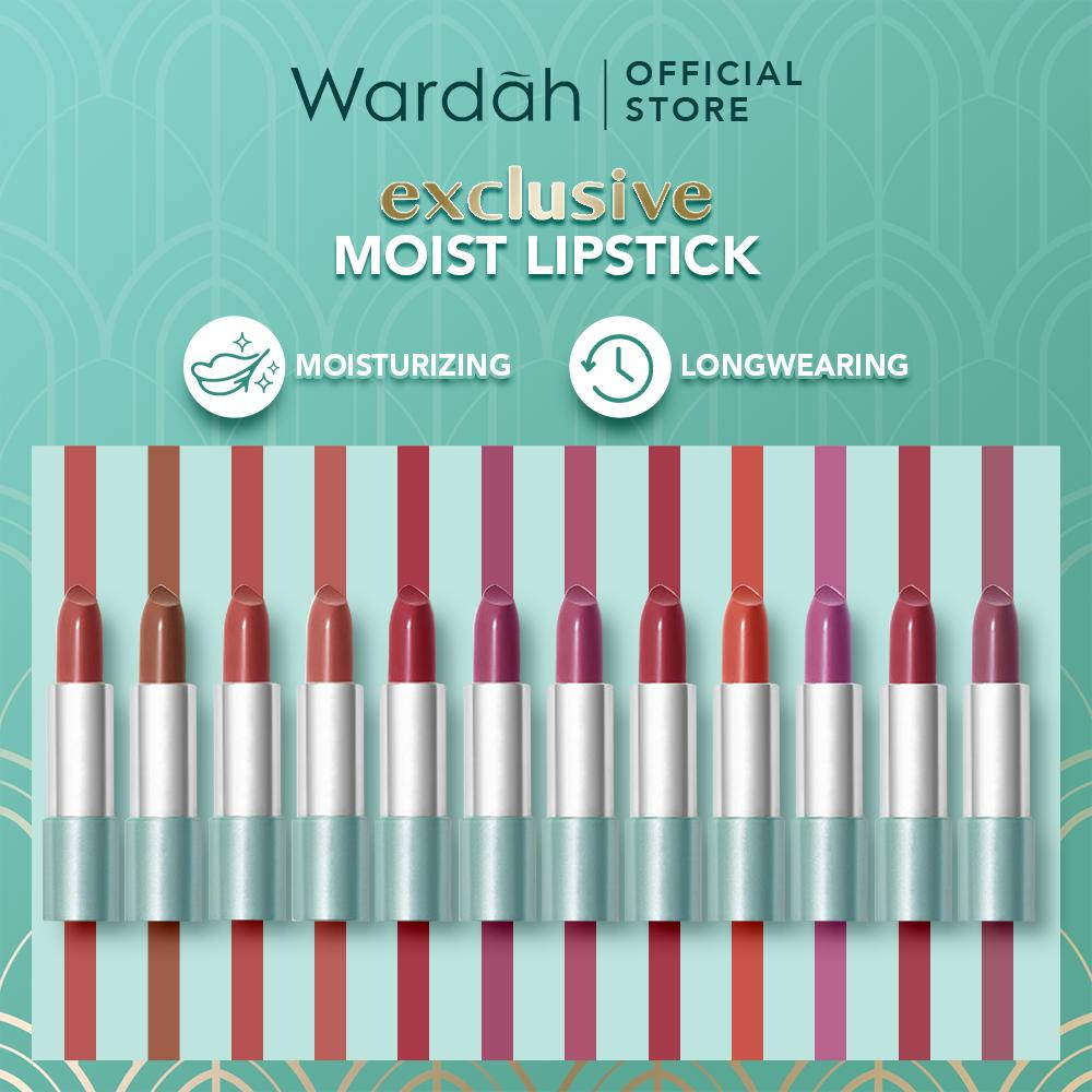 Wardah Exclusive Moist Lipstick 46 Chic Magenta *