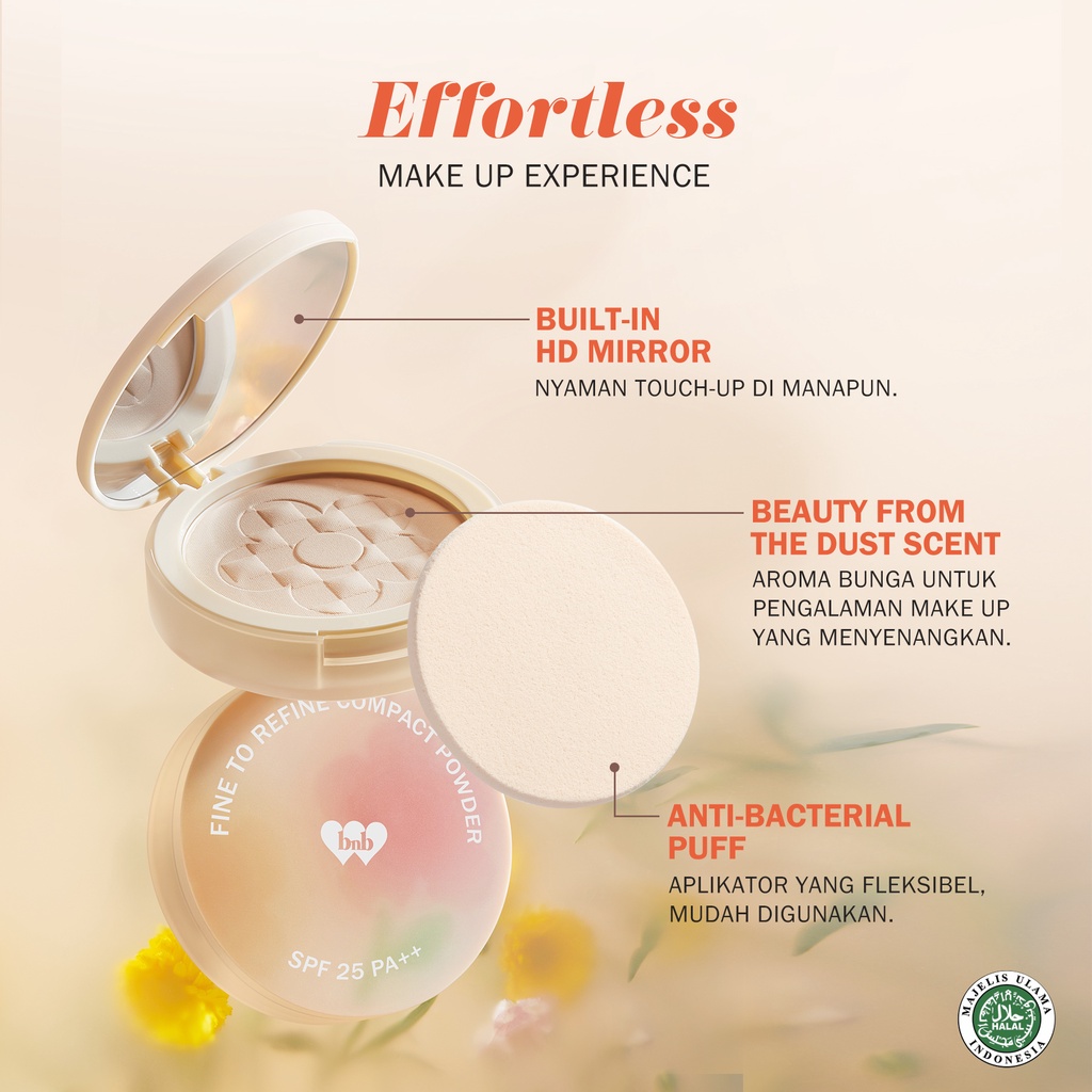 BNB Barenbliss Fine To Refine Compact Powder 05 Honey Deep Nectar