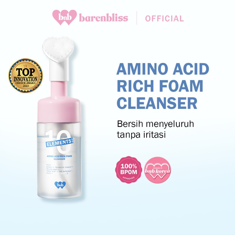 BNB Barenbliss 10 Elements! Amino Acid Rich Foam Cleanser 100ml