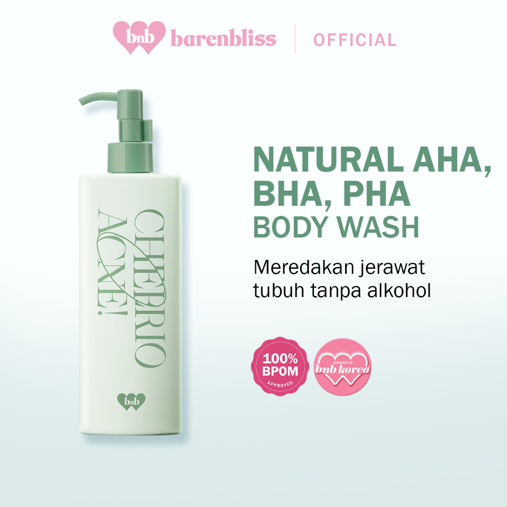 BNB Barenbliss Body Wash 400ml - Cheerio Acne! Black Opium Calming