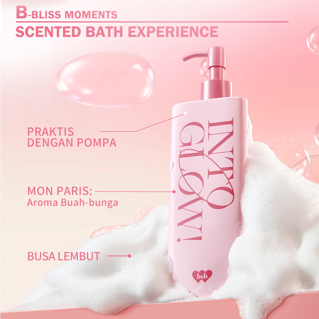 BNB Barenbliss Body Wash 400ml - Into Glow! Mon Paris Brightening