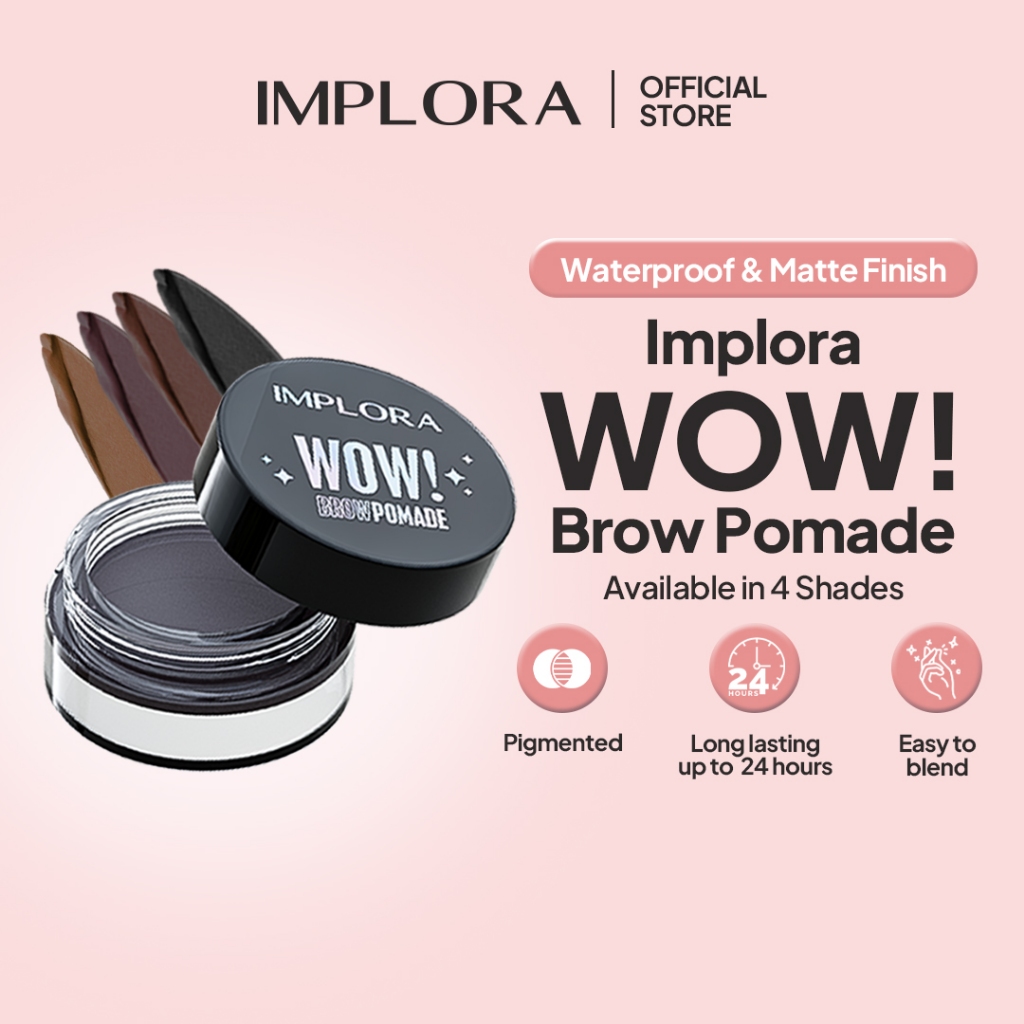 Implora WOW! Brow Pomade 2,5gr - Dark Brown