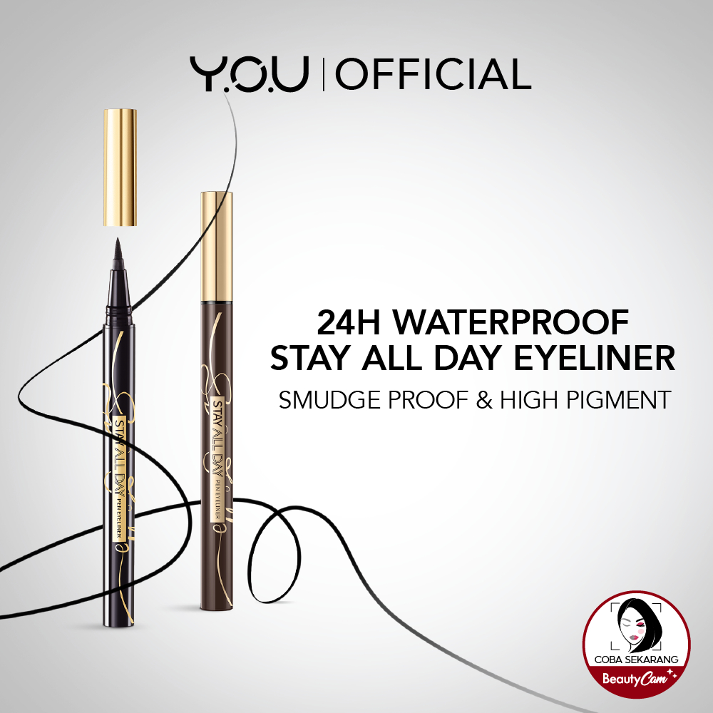 YOU Stay All Day Pen Eyeliner - 02 Dark Brown
