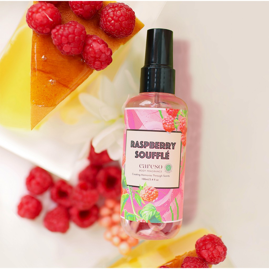 Careso Body Fragrance 100ml - Raspberry Souffle
