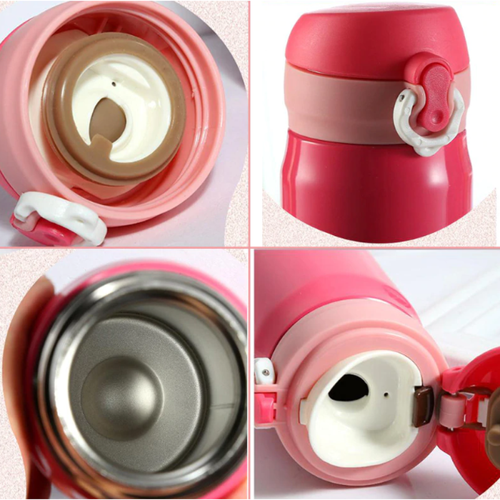Termos KANCING POLOS 500ml - Botol Minum Tahan Panas & Dingin