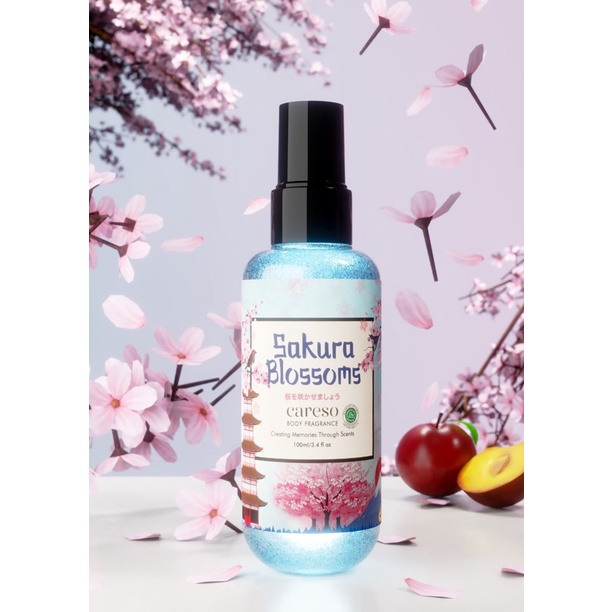 Careso Body Fragrance 100ml - Sakura Blossoms *