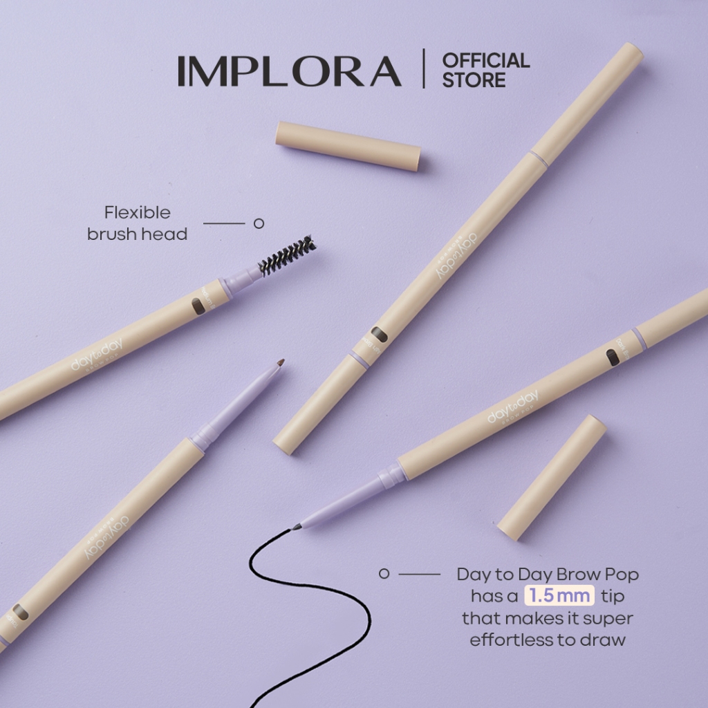 Implora Day to Day Series Brow Pop - Dark Brown