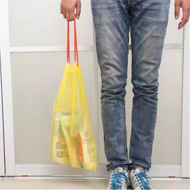 Kantong Plastik Sampah +Tali (1Roll 15plastik)