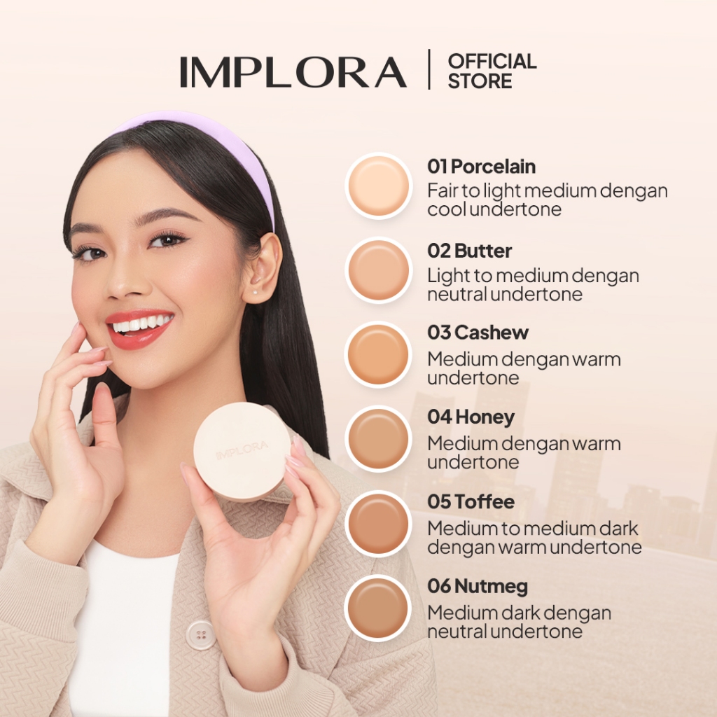 Implora Day to Day Series Two Way Cake REFILL - 02 Butter