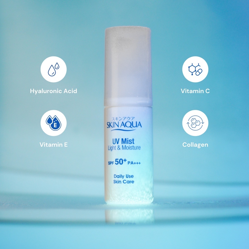 Skin Aqua UV Mist Light & Moisture SPF50+ PA+++ 40gr