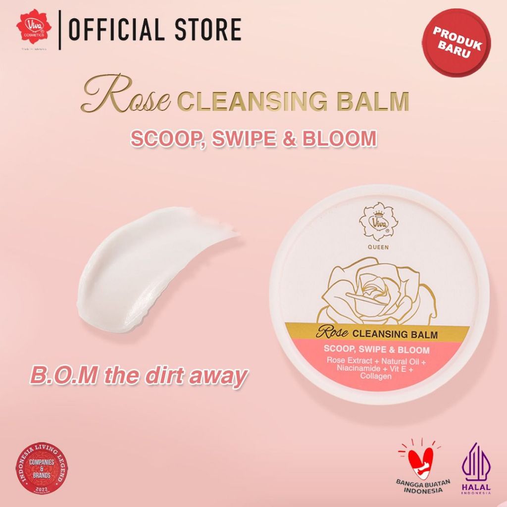 Viva Queen Rose Cleansing Balm 50gr