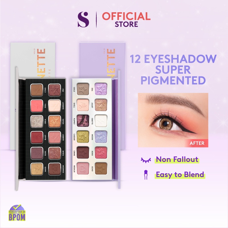 Somethinc The Marionette Eyeshadow Pallete - Vol 01 (Hijau)