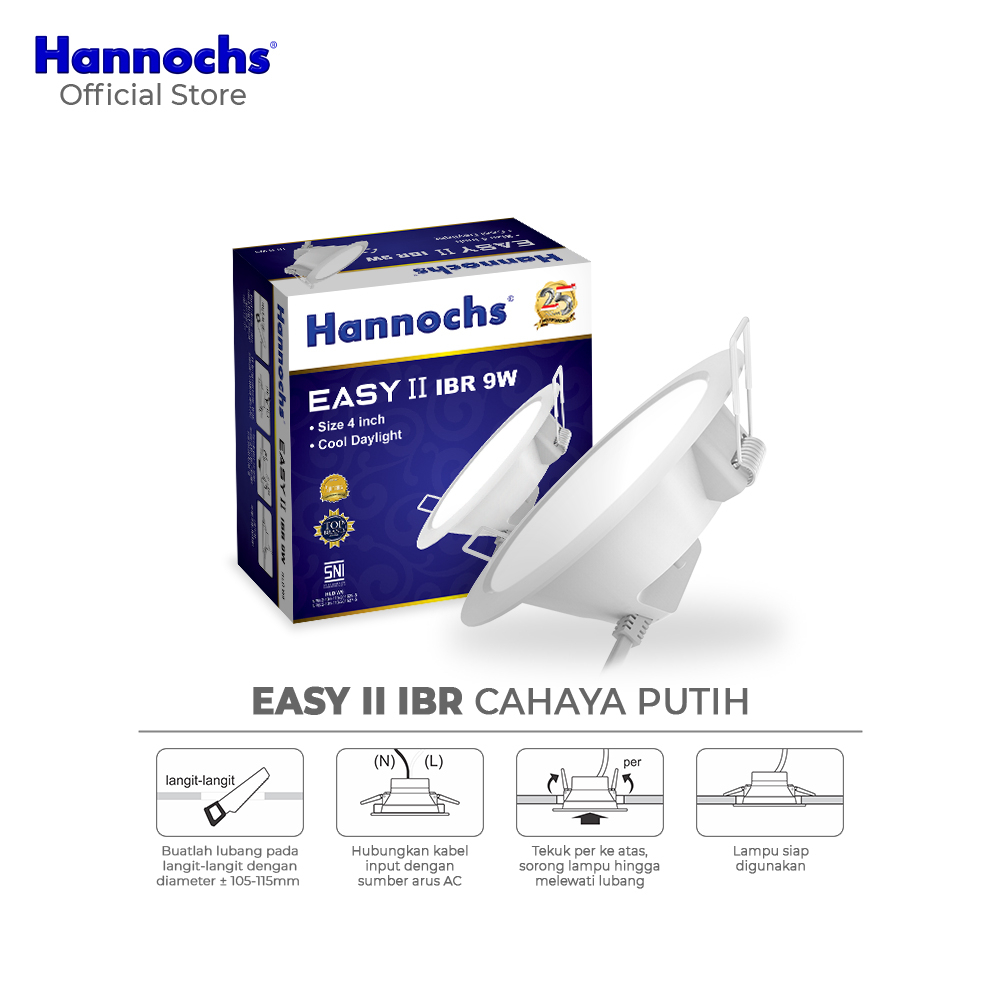 Hannochs Easy II IBR LED Panel CDL 9Watt (9W)