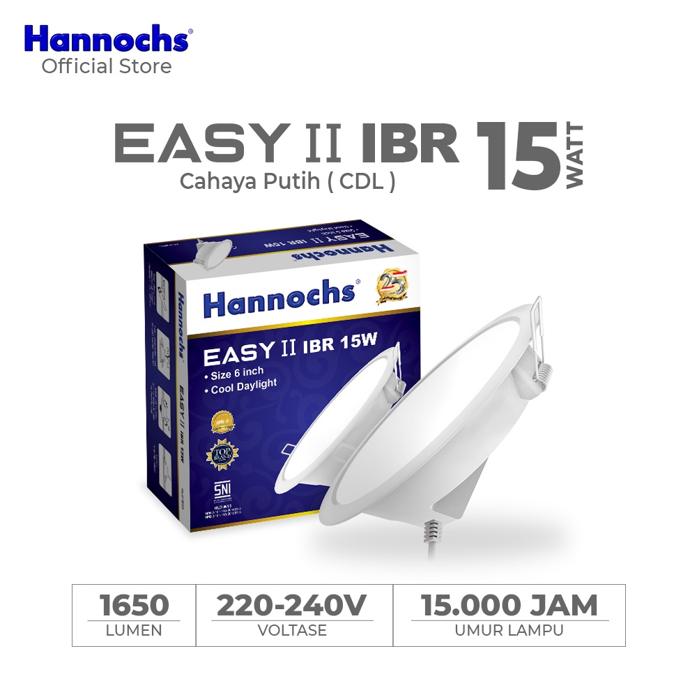 Hannochs Easy II IBR LED Panel CDL 15Watt (15W)