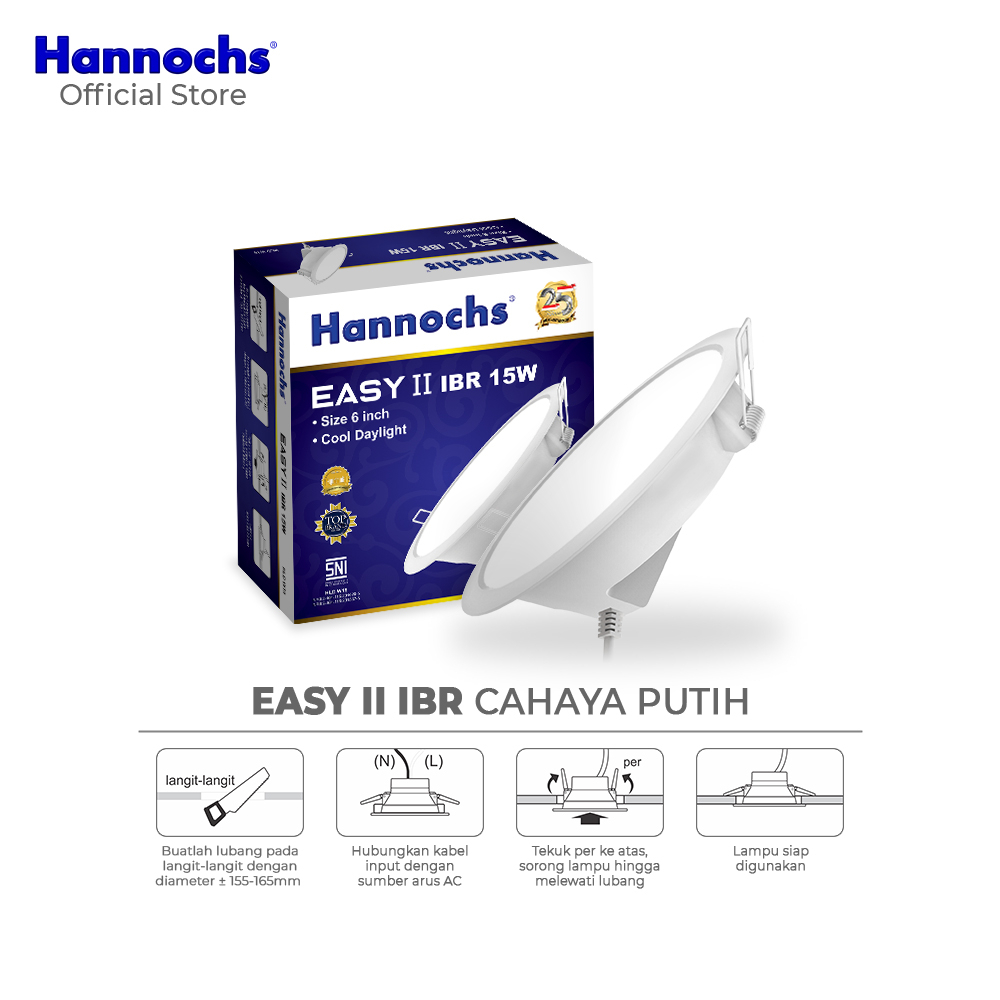 Hannochs Easy II IBR LED Panel CDL 15Watt (15W)