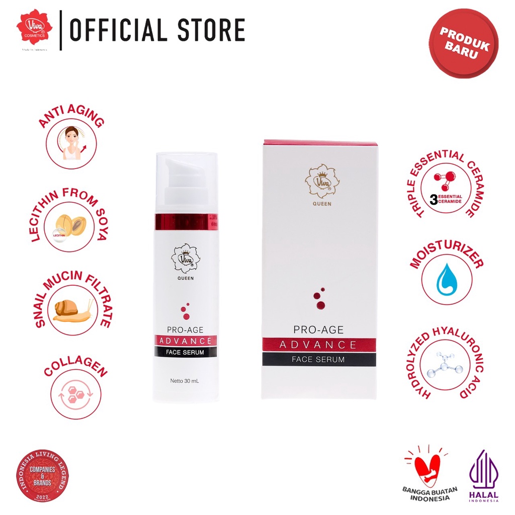 Viva Queen Pro-Age Advance Face Serum 30ml