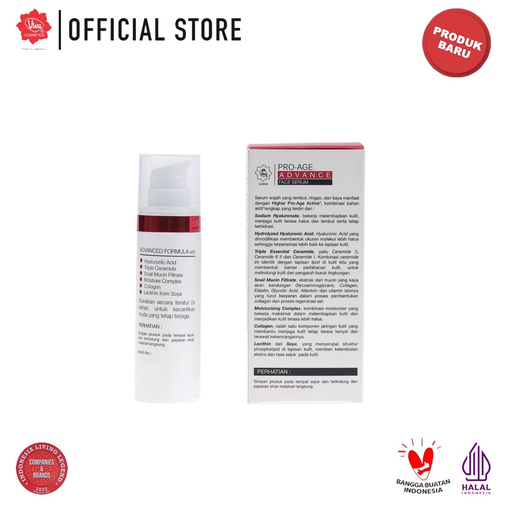 Viva Queen Pro-Age Advance Face Serum 30ml