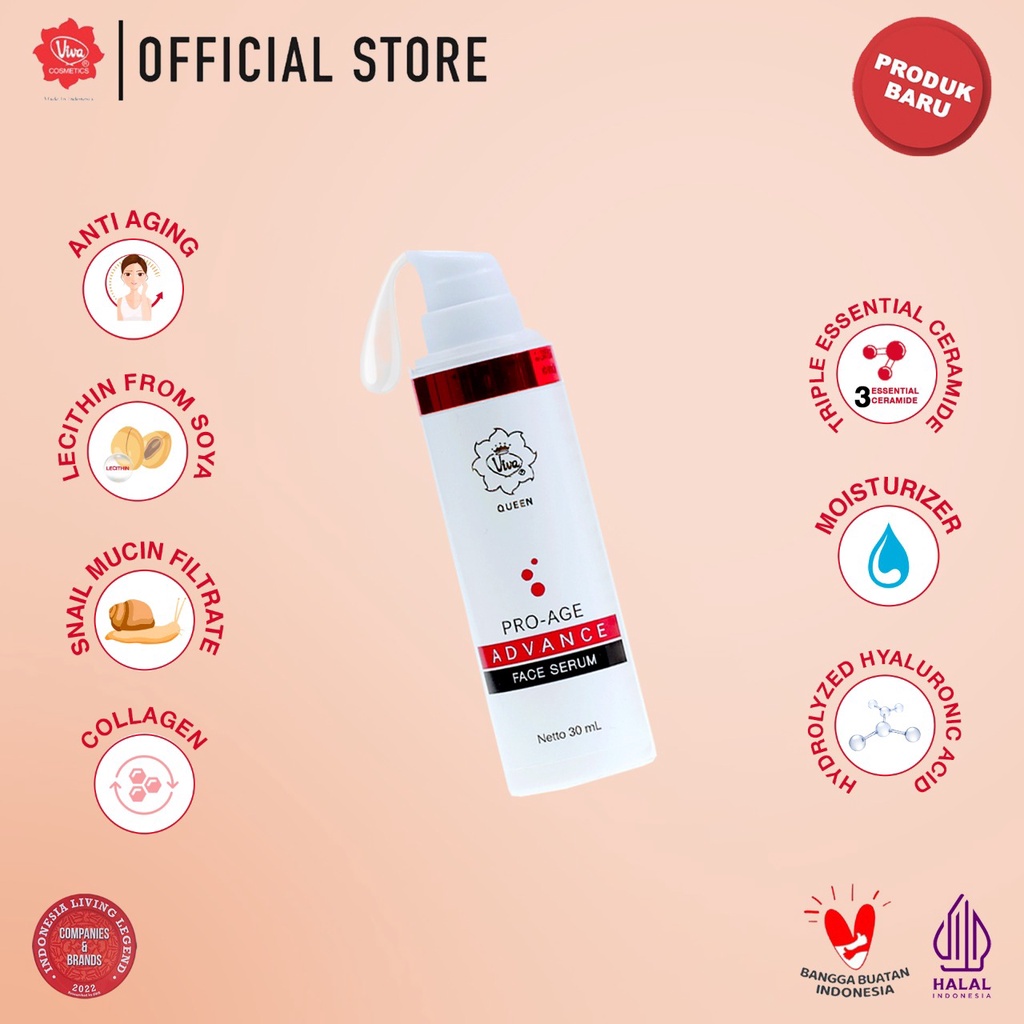 Viva Queen Pro-Age Advance Face Serum 30ml
