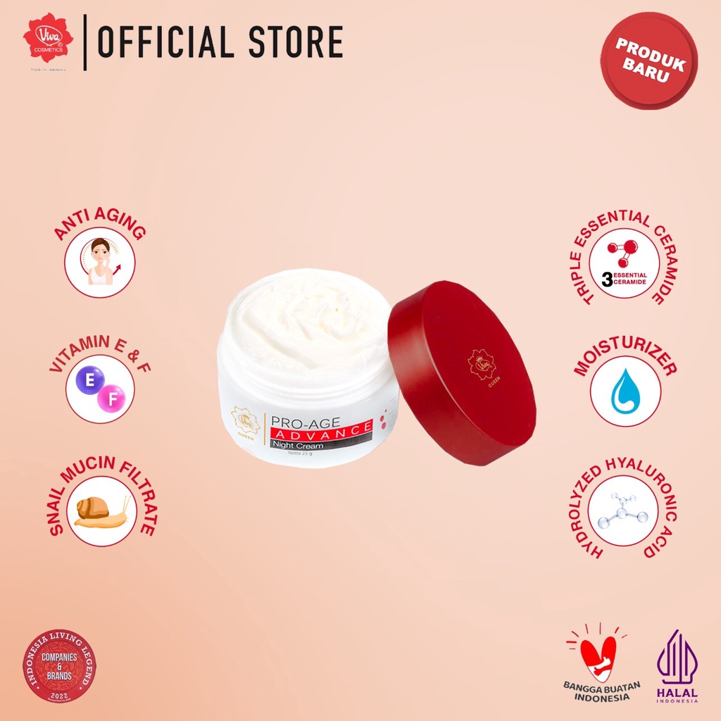 Viva Queen Pro-Age Advance Night Cream 25gr
