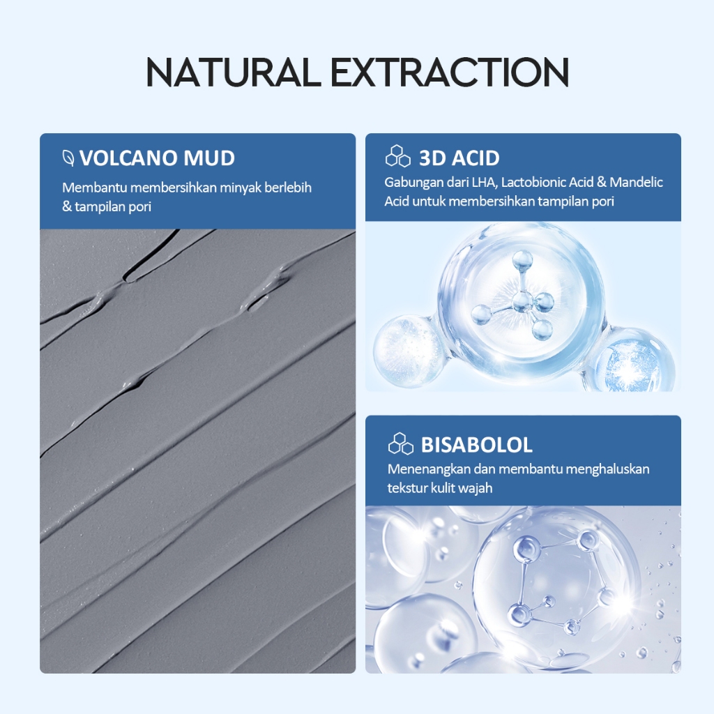 Glad 2 Glow Clay Mask - Volcano 3D Acid 30gr