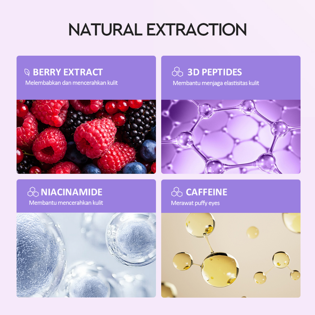 Glad 2 Glow Berry Peptide Brightening Eye Cream 15gr