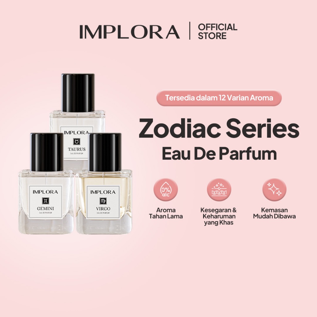 Implora Eau De Parfum Zodiac Series 30ml - Taurus