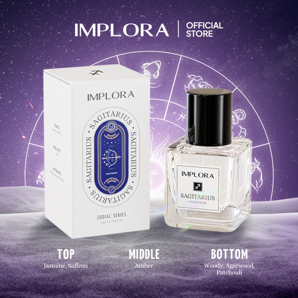 Implora Eau De Parfum Zodiac Series 30ml - Sagitarius