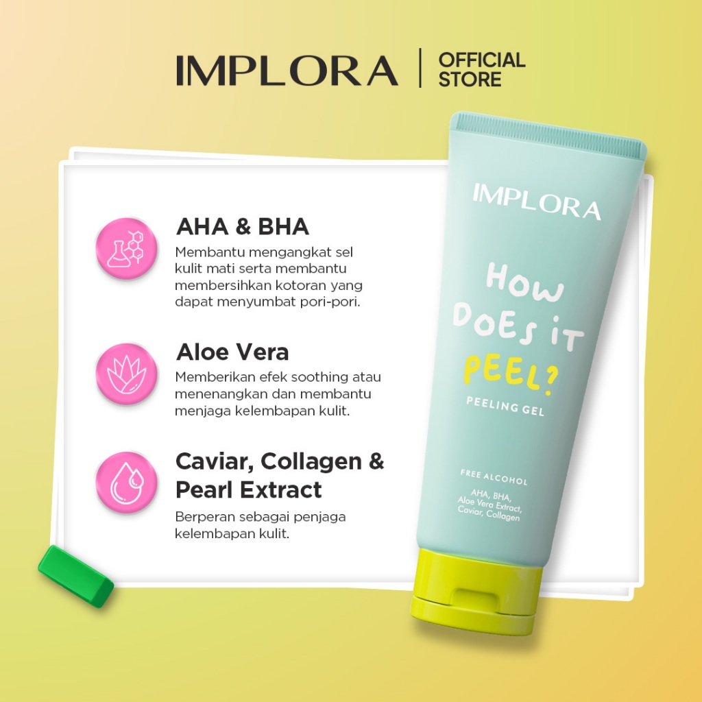 Implora How Does It Peel Peeling Gel 100gr