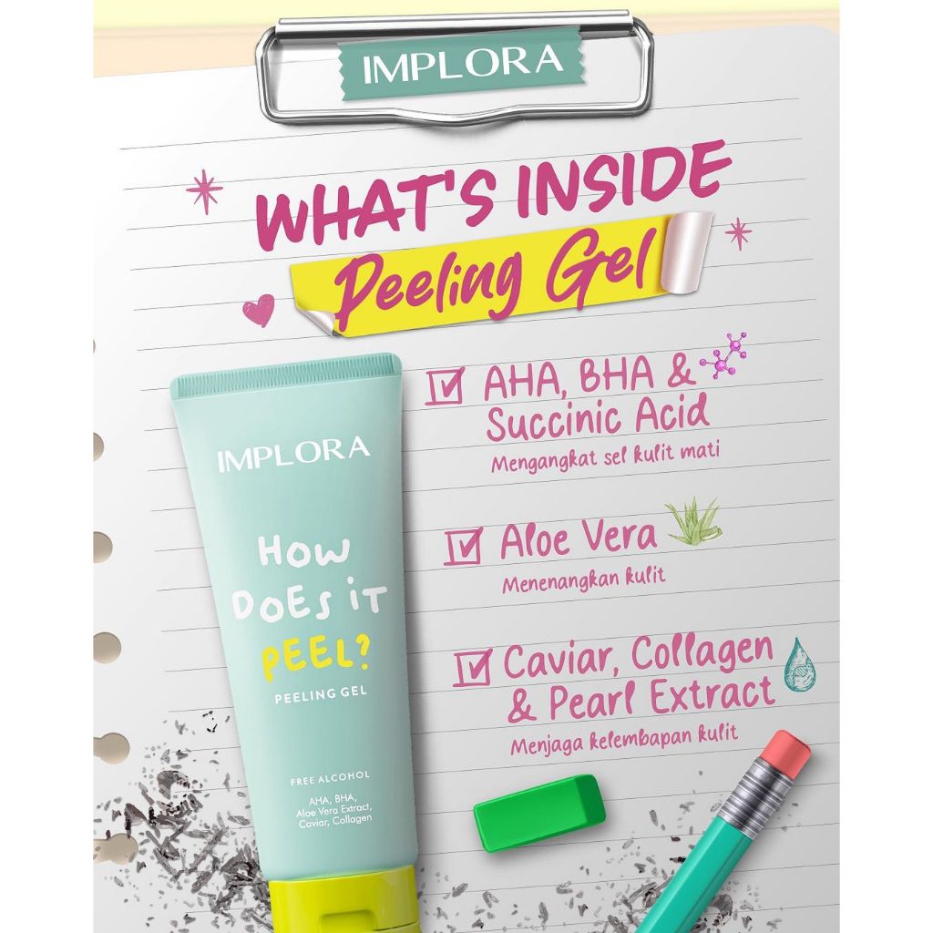 Implora How Does It Peel Peeling Gel 100gr