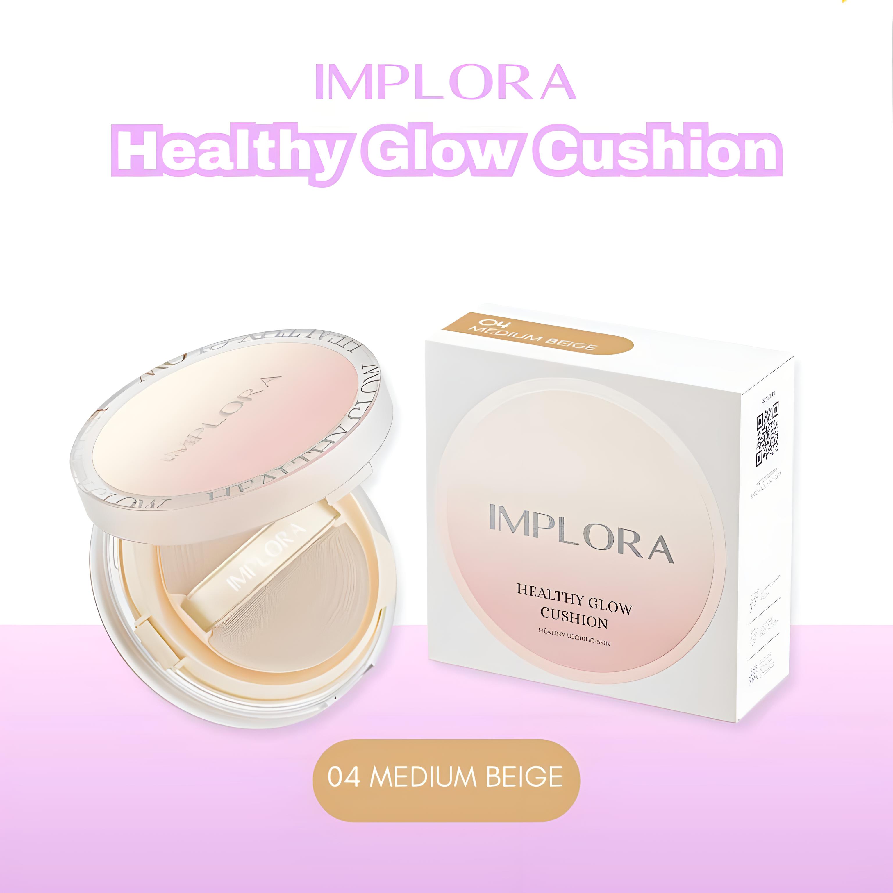 Implora Healthy Glow Cushion FULL SIZE - 04 Medium Beige