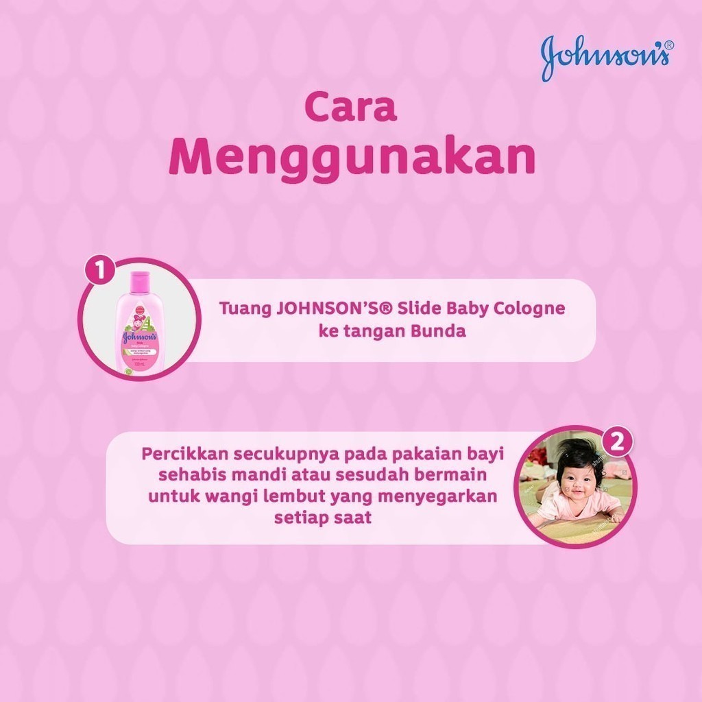 Johnsons Baby Cologne 100ml - Slide