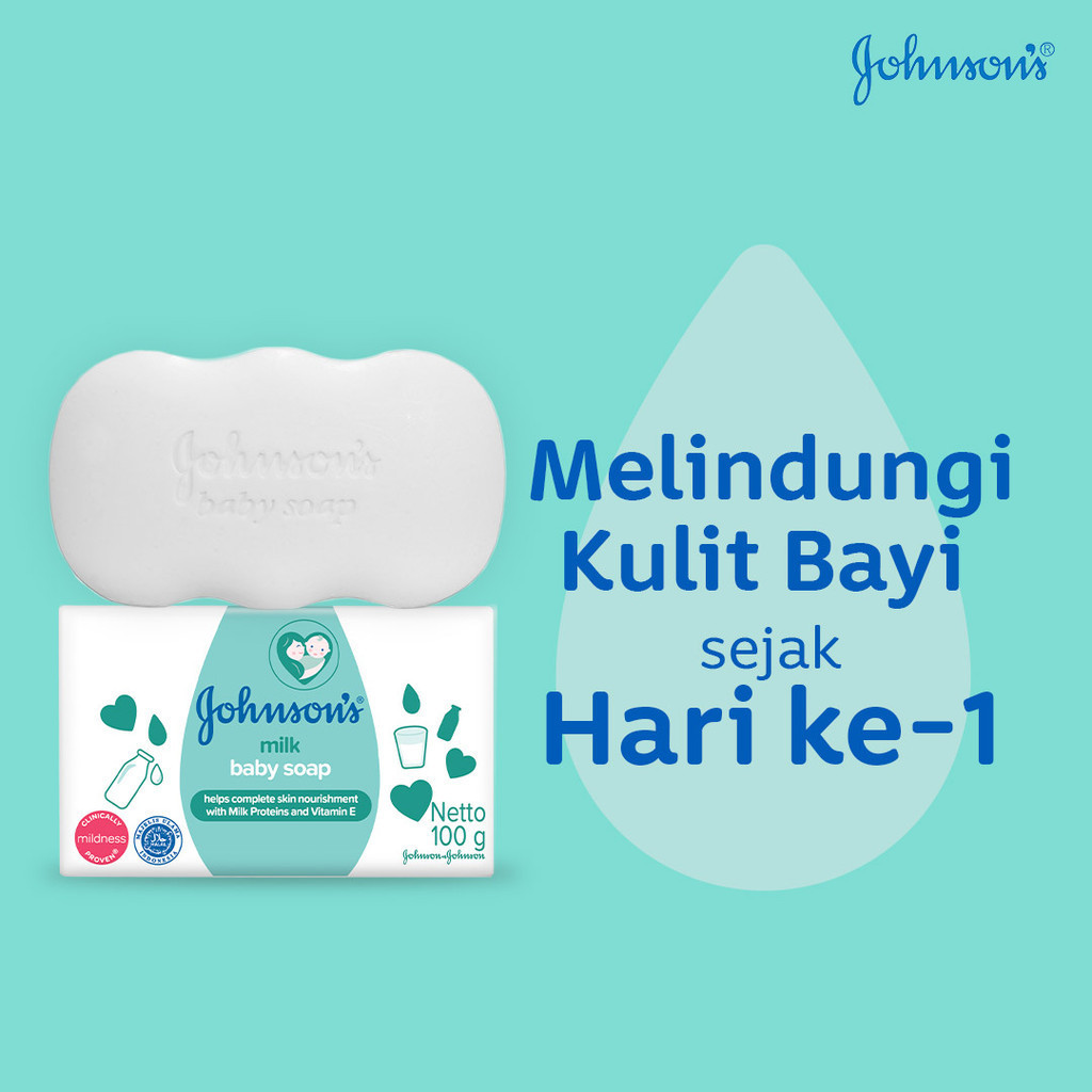Johnsons Baby Soap 75gr - Milk