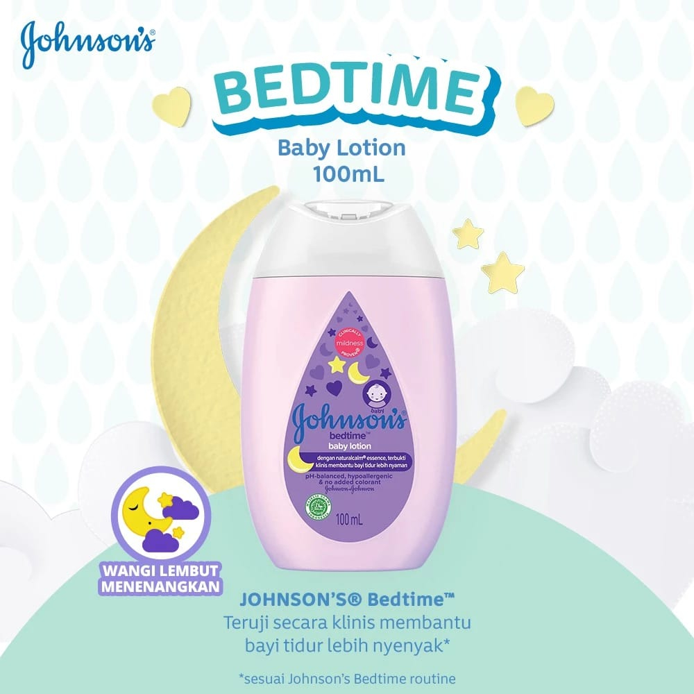Johnsons Baby Lotion 100ml - Bedtime