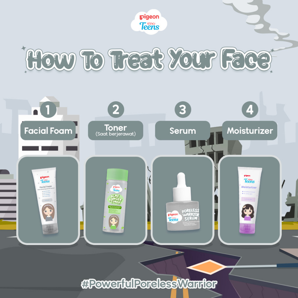Pigeon Teens Serum 20ml - Poreless Warrior