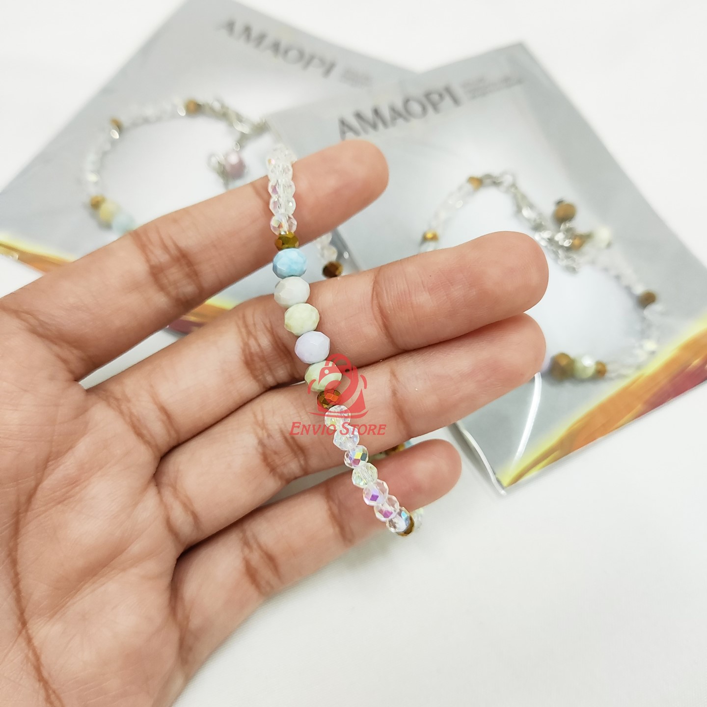 AMAOPI Gelang Remaja Krystal Amora
