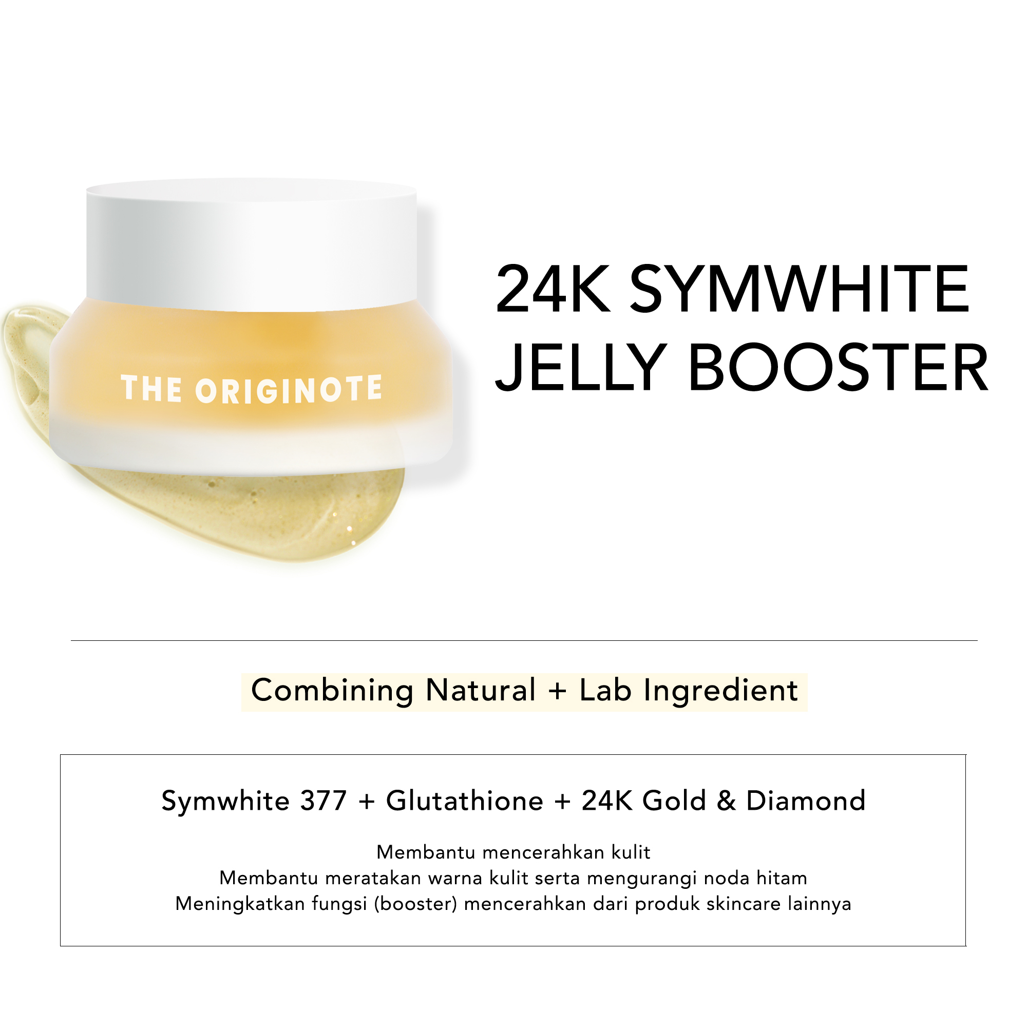 The Originote Jelly Booster 15ml - 24K Symwhite