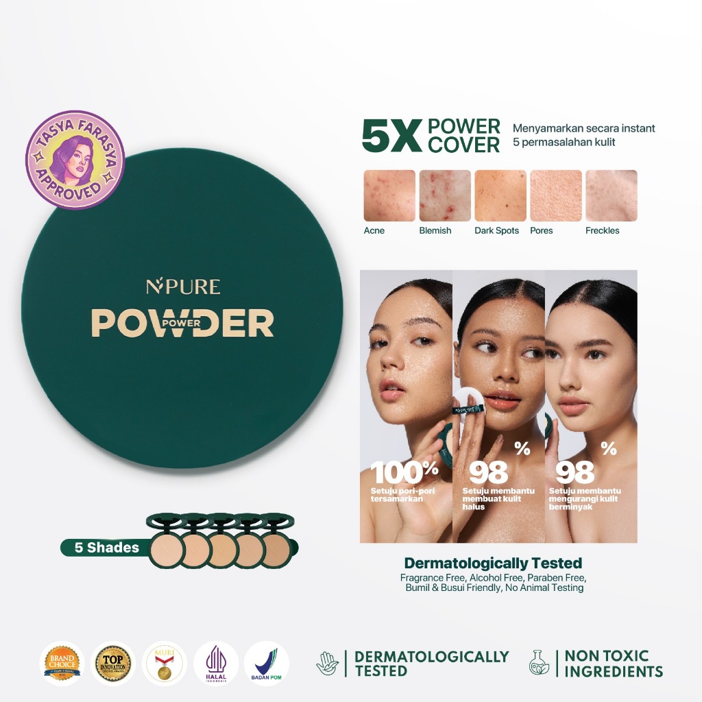 Npure Centella Asiatica Power Powder 10gr - Apricot