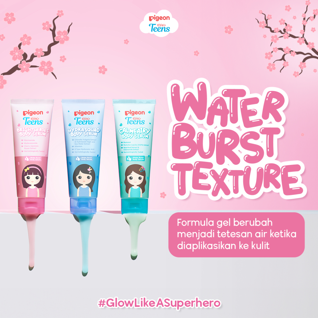 Pigeon Teens Body Serum 100ml - Hydra Squad