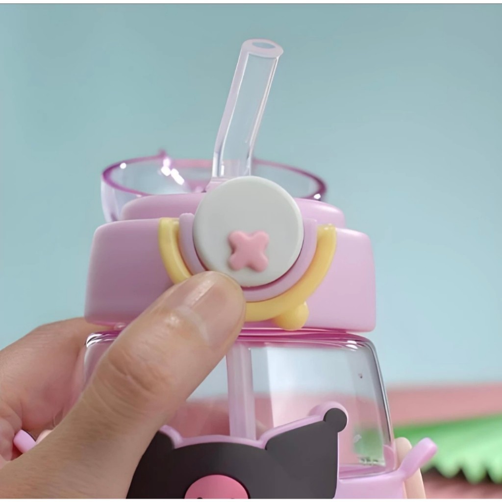 Botol Minum Anak Karakter Sanrio Series - Free Tali Strap + Stiker