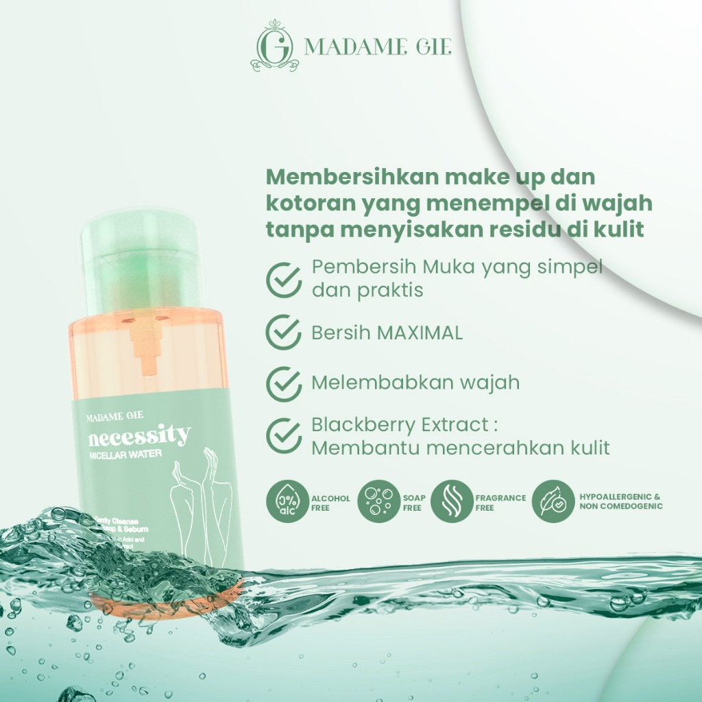 Madame Gie Necessity Micellar Water 300ml