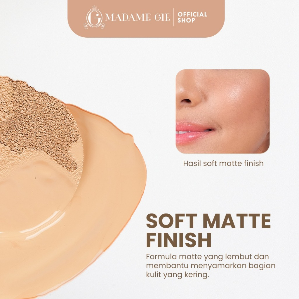 Madame Gie No Limatte Cushion - 01 Vanilla