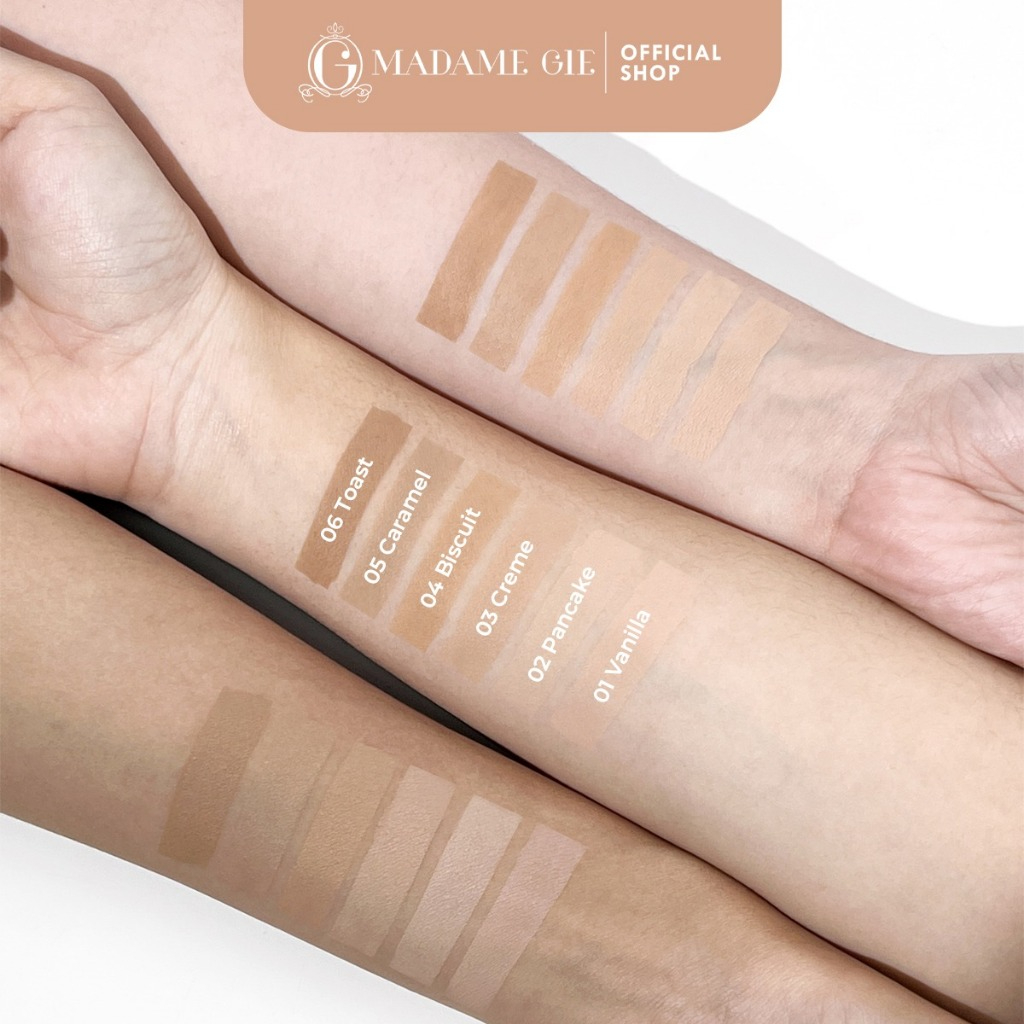 Madame Gie No Limatte Cushion - 01 Vanilla