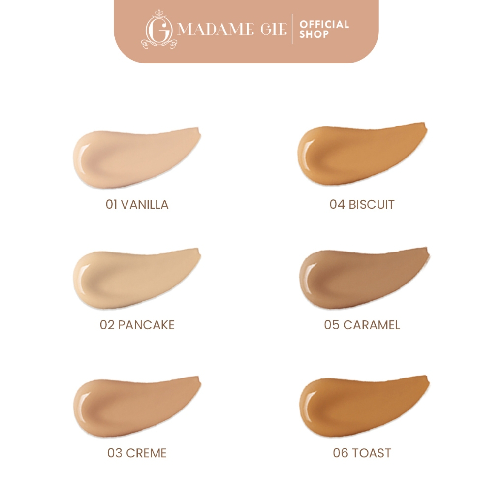 Madame Gie No Limatte Cushion - 02 Pancake