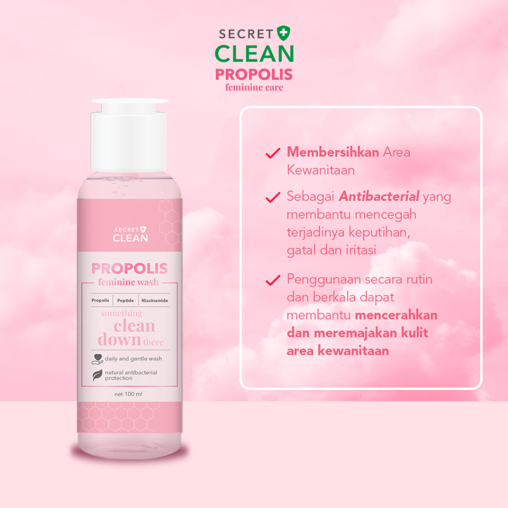 Secret Clean Propolis Feminine Wash 100ml