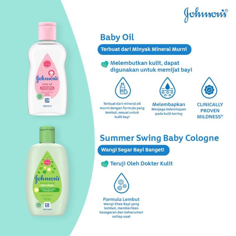 Johnsons Baby Gift Box (Starter Kit Set)
