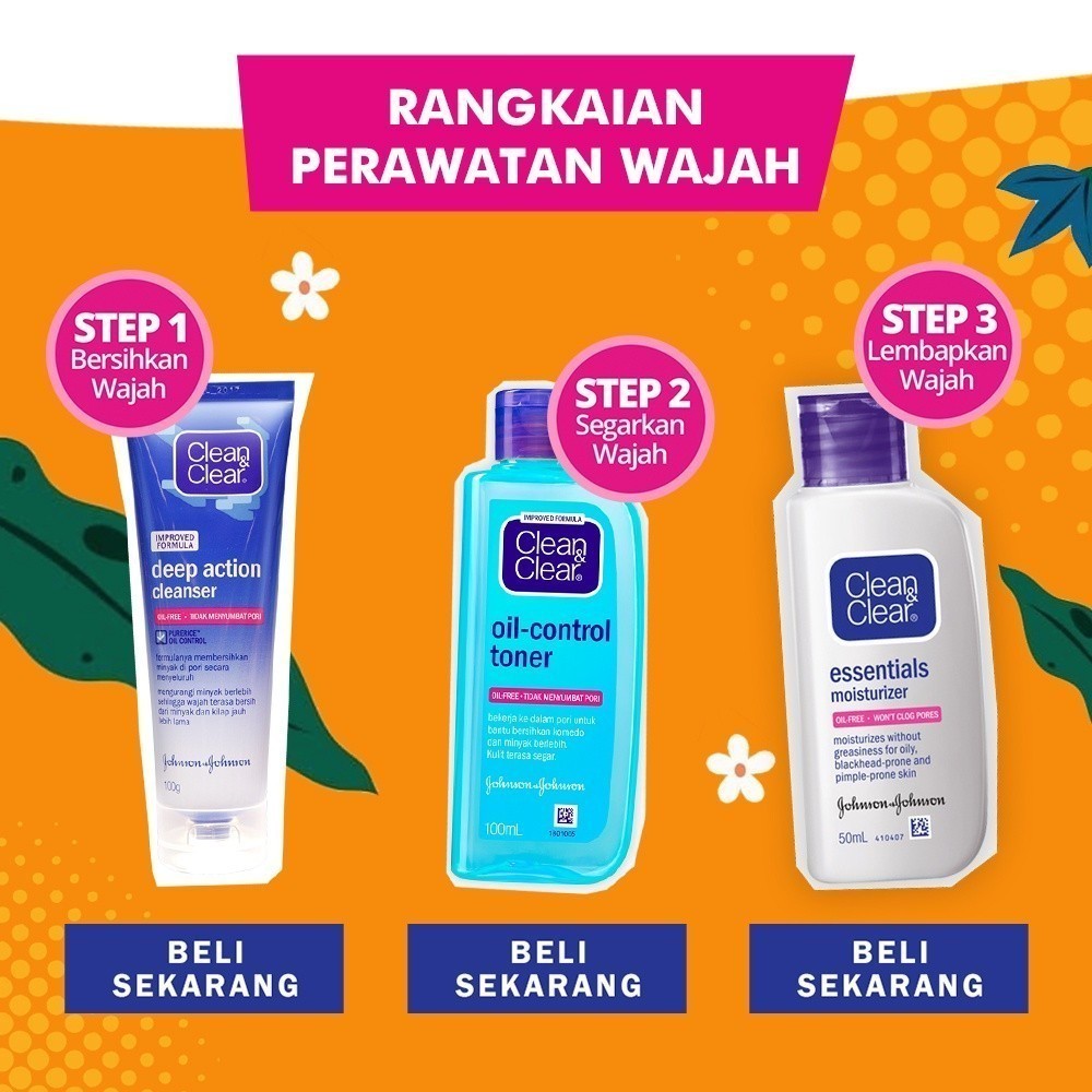 Clean & Clear Cleanser - Deep Action 100gr